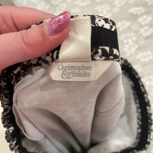 Charter club petite midi black and white skirt - Picture 6 of 10